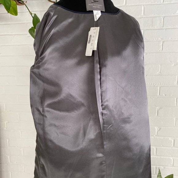 NWOT J. Crew Double Breasted Cocoon Coat Wool/Cashmere Oversized 10 - Picture 7 of 7